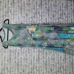 Soft Surroundings Santiago Lakeview Dress Tank Maxi XL